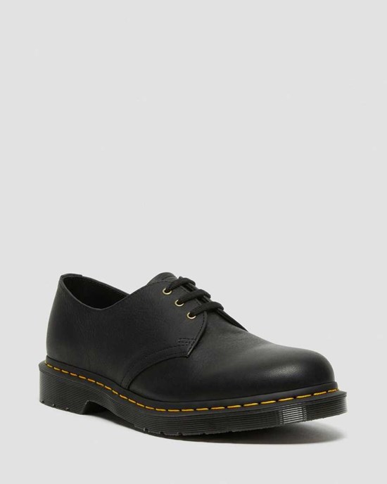 Black Ambassador Men's Dr Martens 1461 Ambassador Leather Oxford Shoes | IAG-210365