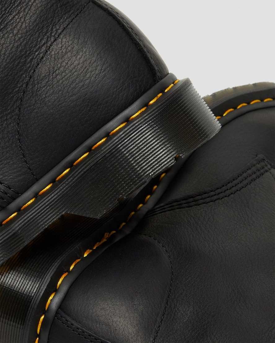 Black Ambassador Women's Dr Martens 1460 Pascal Ambassador Leather Lace Up Boots | ZAG-925164