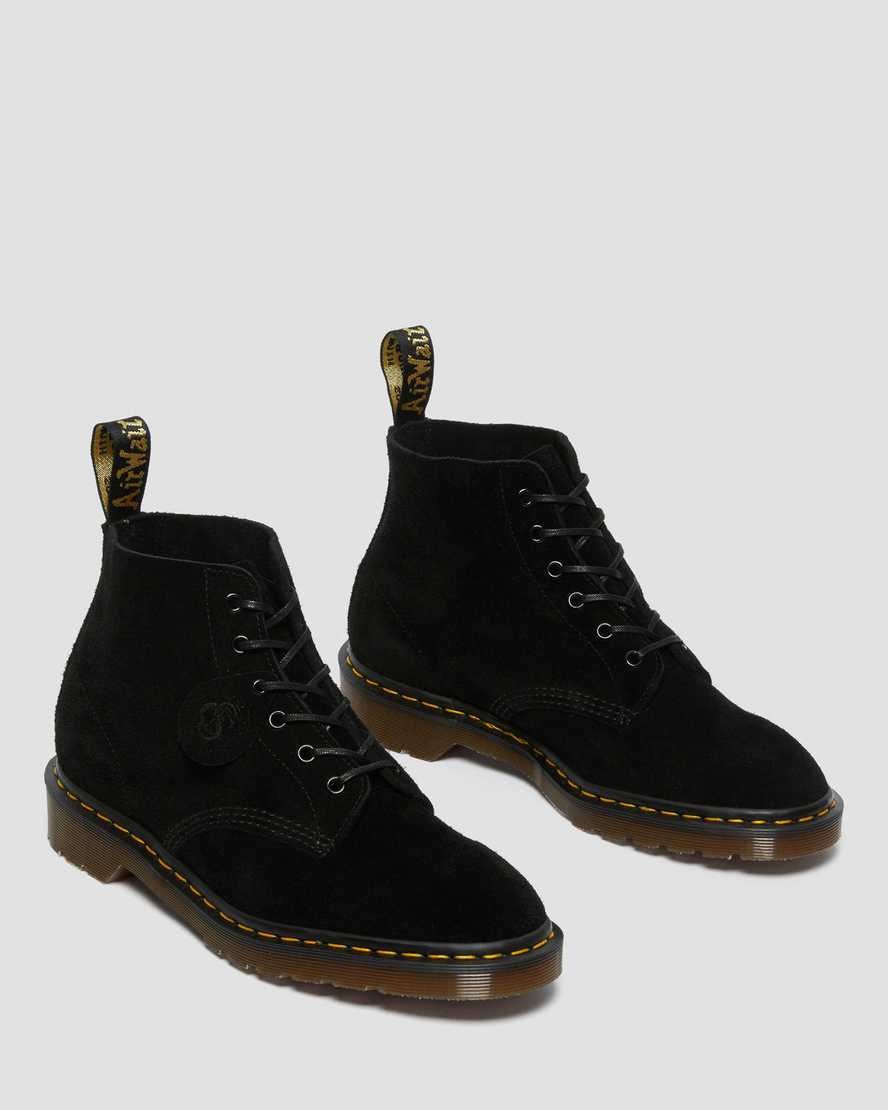 Black Desert Oasis Suede Women's Dr Martens 101 Suede Lace Up Boots | PNW-301457