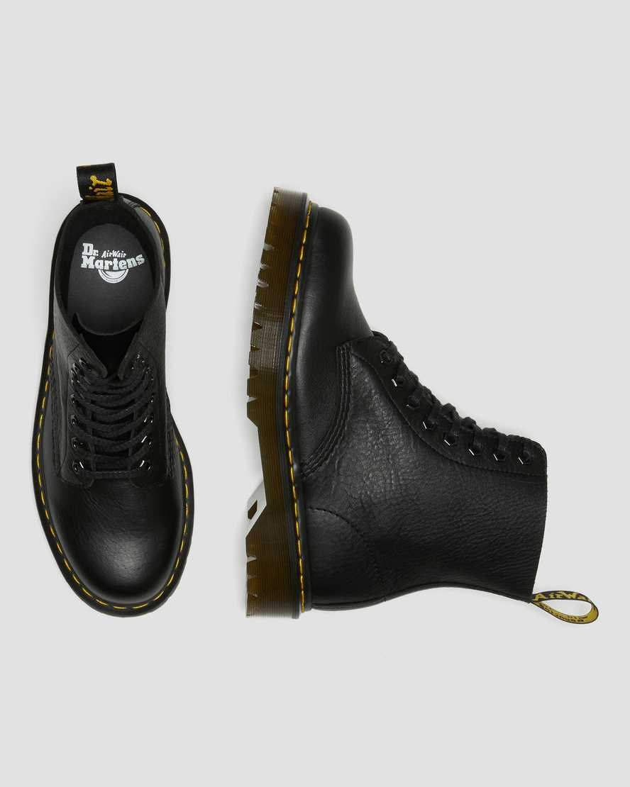 Black Inuck Women's Dr Martens 1460 Pascal Bex Leather Lace Up Boots | FLN-359608