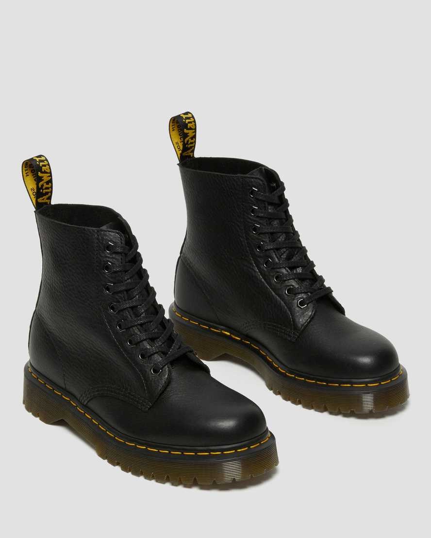 Black Inuck Women's Dr Martens 1460 Pascal Bex Leather Lace Up Boots | FLN-359608