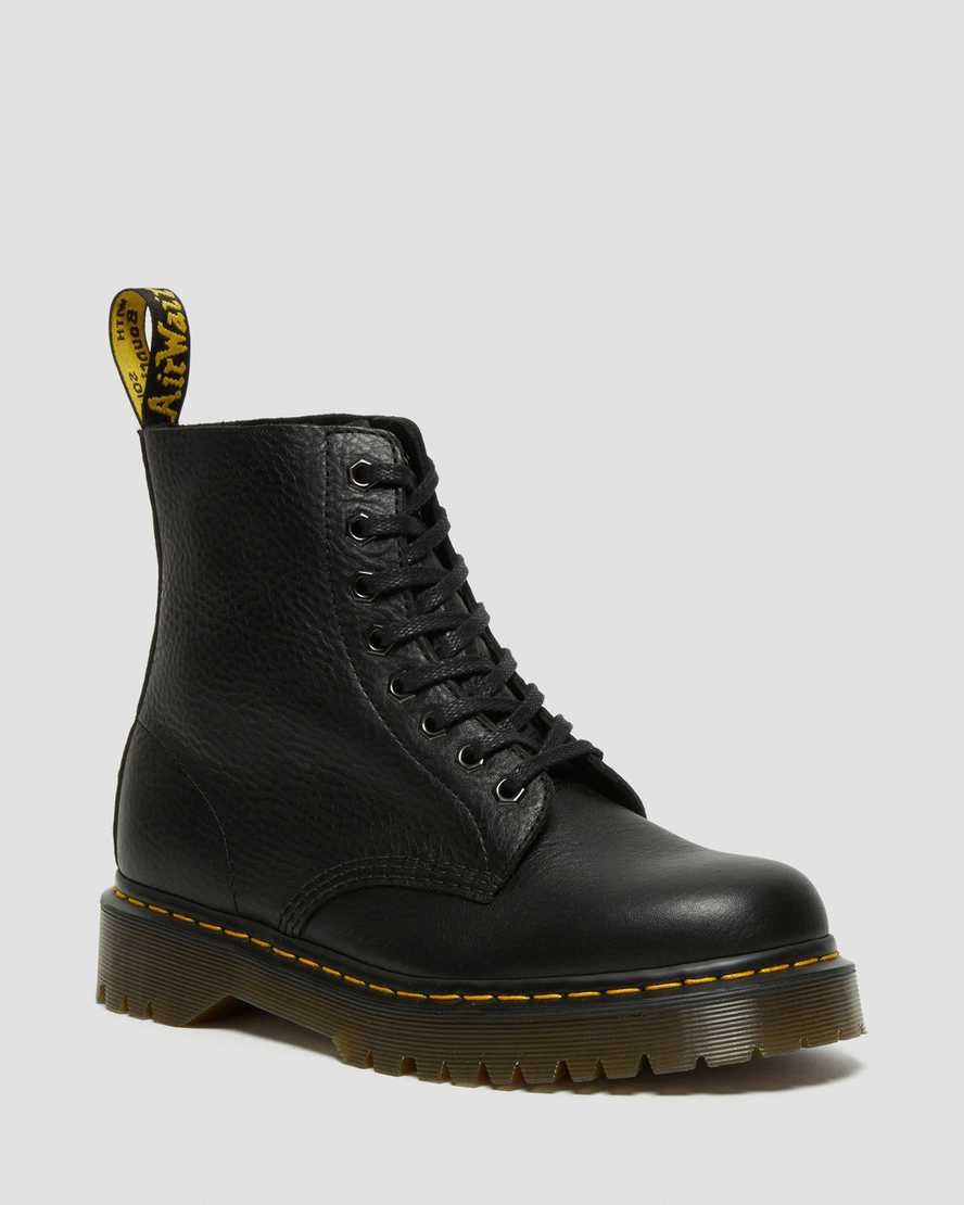 Black Inuck Women\'s Dr Martens 1460 Pascal Bex Leather Lace Up Boots | FLN-359608