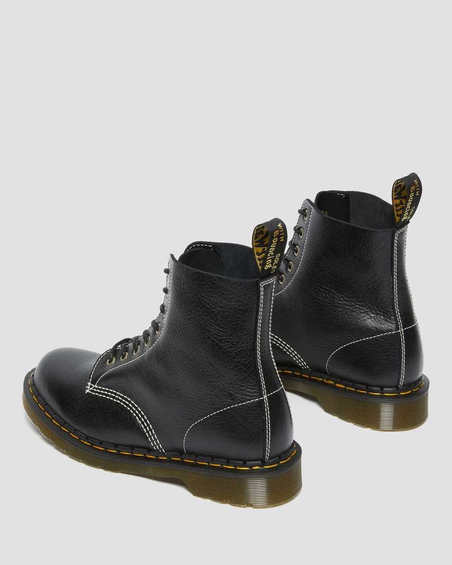 Black Kudu Classic Women's Dr Martens 1460 Pascal Made in England Classic Leather Lace Up Boots | PHS-103864