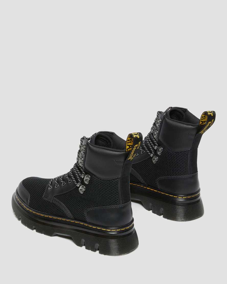 Black Women's Dr Martens Tarik Toe Guard Lace Up Boots | HPJYUAF-06